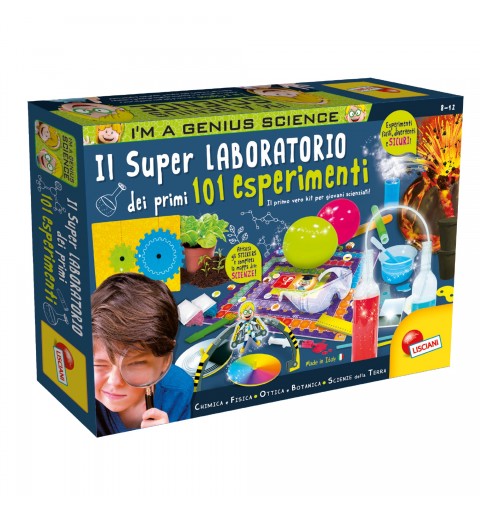 Lisciani I'M A Genius Il Super Laboratorio Dei Primi 101 Esperimenti