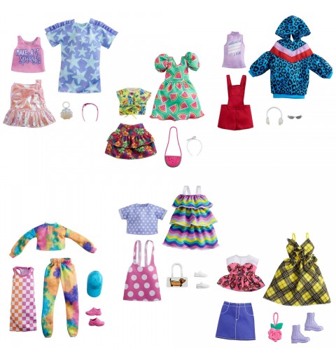Barbie Fashionistas GWF04 accessorio per bambola Set di vestiti per bambola