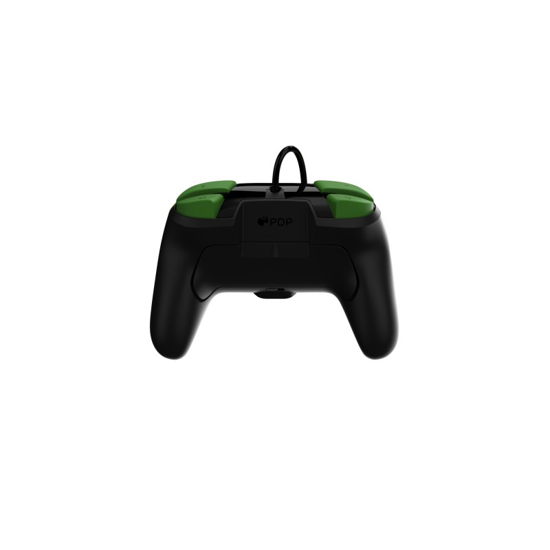 PDP 1-Up Glow in The Dark REMATCH Black, Green USB Gamepad Nintendo Switch, Nintendo Switch OLED