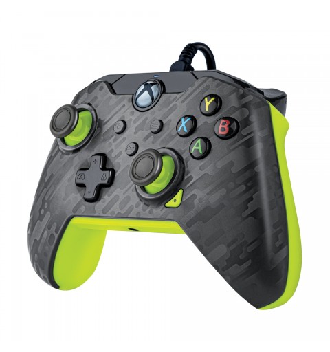 PDP Manette filaire Carbone électriquePour Xbox Series X|S, Xbox One et Windows 10 11