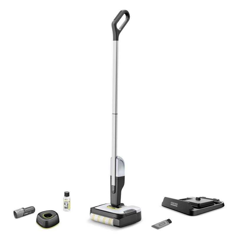 Kärcher FC 2-4 Bagless Black, Grey, White