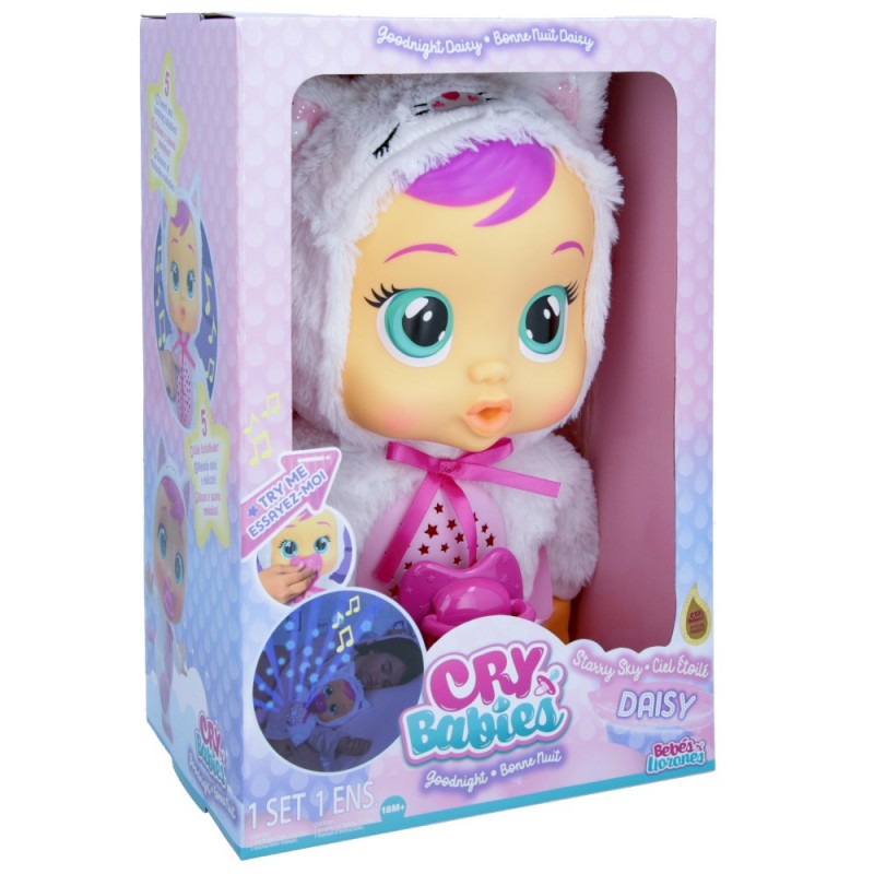 IMC Toys Cry Babies Goodnight Daisy Magiche Stelle