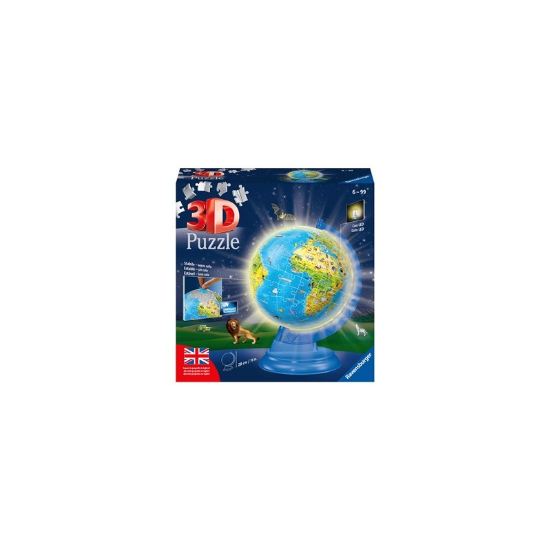 Ravensburger 11498 puzzle 3D puzzle 180 pc(s) Globe