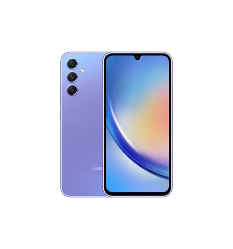 Samsung Galaxy A34 5G SM-A346B DSN 16,8 cm (6.6 Zoll) Dual-SIM Android 13 USB Typ-C 8 GB 256 GB 5000 mAh Violett