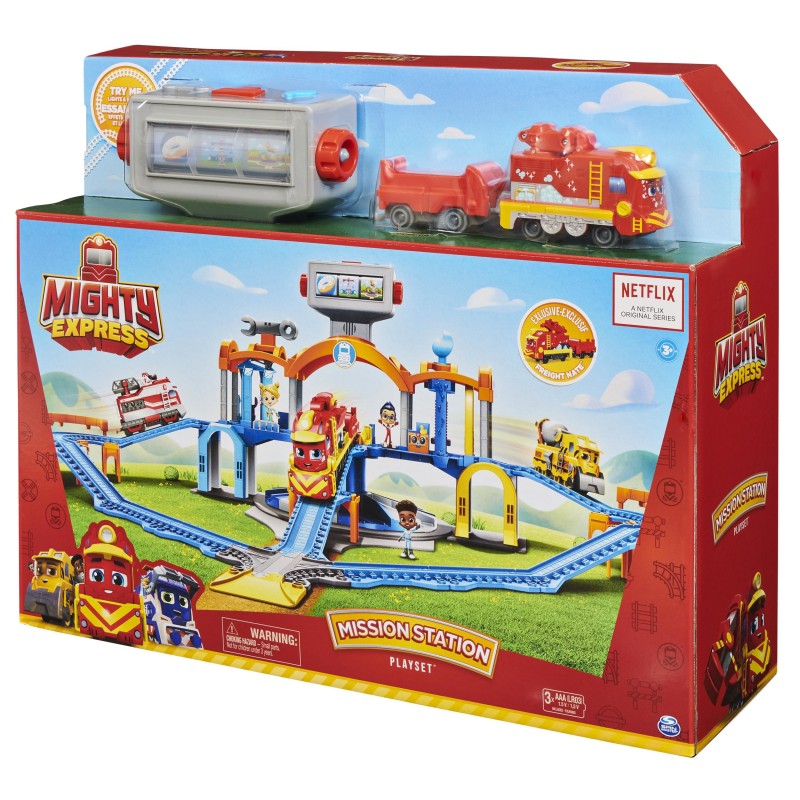 Spin Master Mighty Express Playset Mission Station