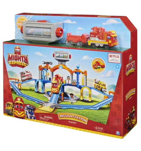 Spin Master Mighty Express Playset Mission Station