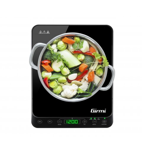 Girmi PI04 Black Countertop 27.5 cm Zone induction hob 1 zone(s)