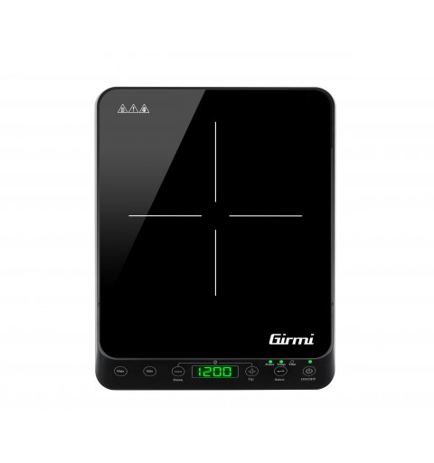 Girmi PI04 Black Countertop 27.5 cm Zone induction hob 1 zone(s)