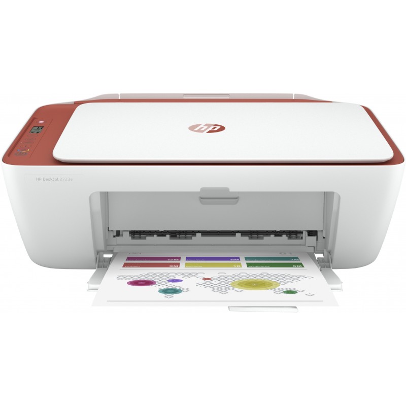 HP DeskJet Stampante multifunzione HP 2723e, Colore, Stampante per Casa, Stampa, copia, scansione, wireless HP+ idonea a HP
