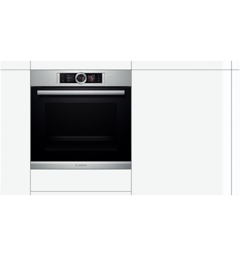 Bosch HSG636ES1 Backofen 71 l 3600 W A+ Edelstahl