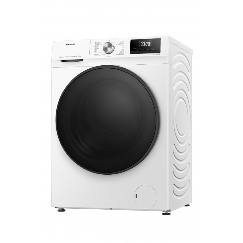 Hisense WFQA1014EVJM washing machine Front-load 10 kg 1400 RPM A White