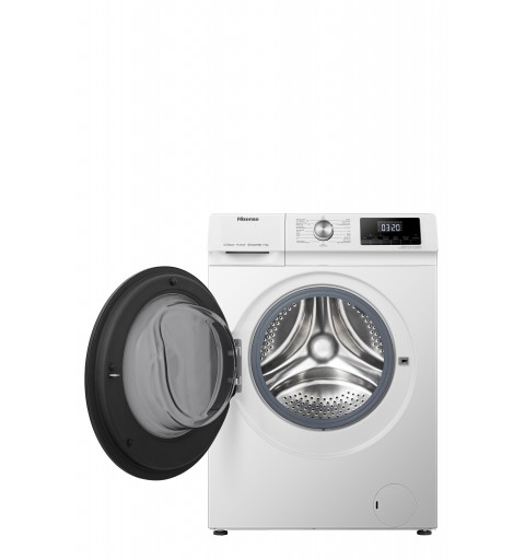 Hisense WFQA1014EVJM lavatrice Caricamento frontale 10 kg 1400 Giri min A Bianco