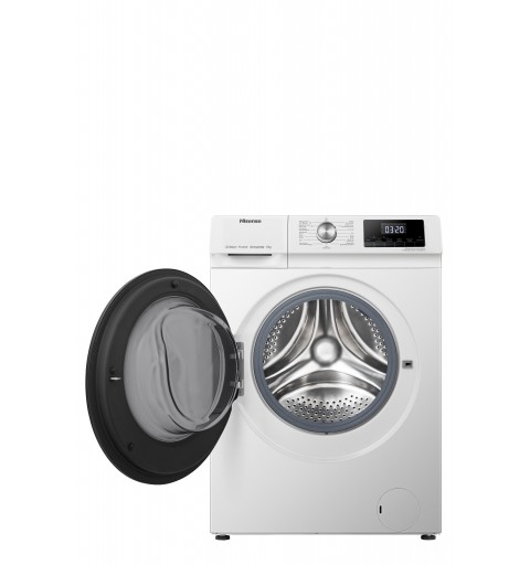 Hisense WFQA8014EVJM washing machine Front-load 8 kg 1400 RPM A White