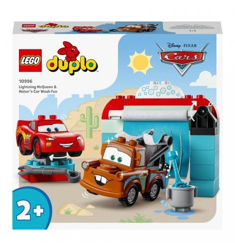 Costruzioni LEGO 10996 DUPLO DISNEY Divertimento autolavaggio con Saetta McQueen