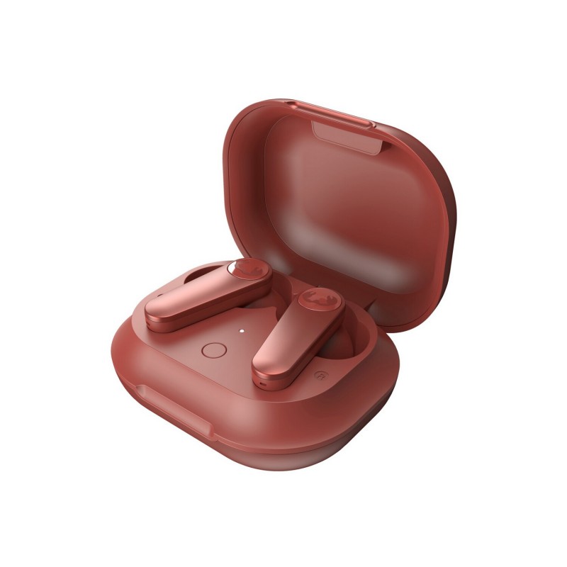Fresh 'n Rebel Twins ANC Casque Sans fil Ecouteurs Appels Musique Bluetooth Rouge