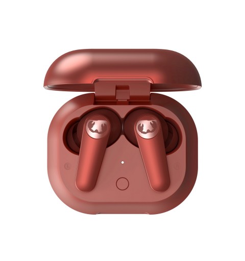 Fresh 'n Rebel Twins ANC Casque Sans fil Ecouteurs Appels Musique Bluetooth Rouge