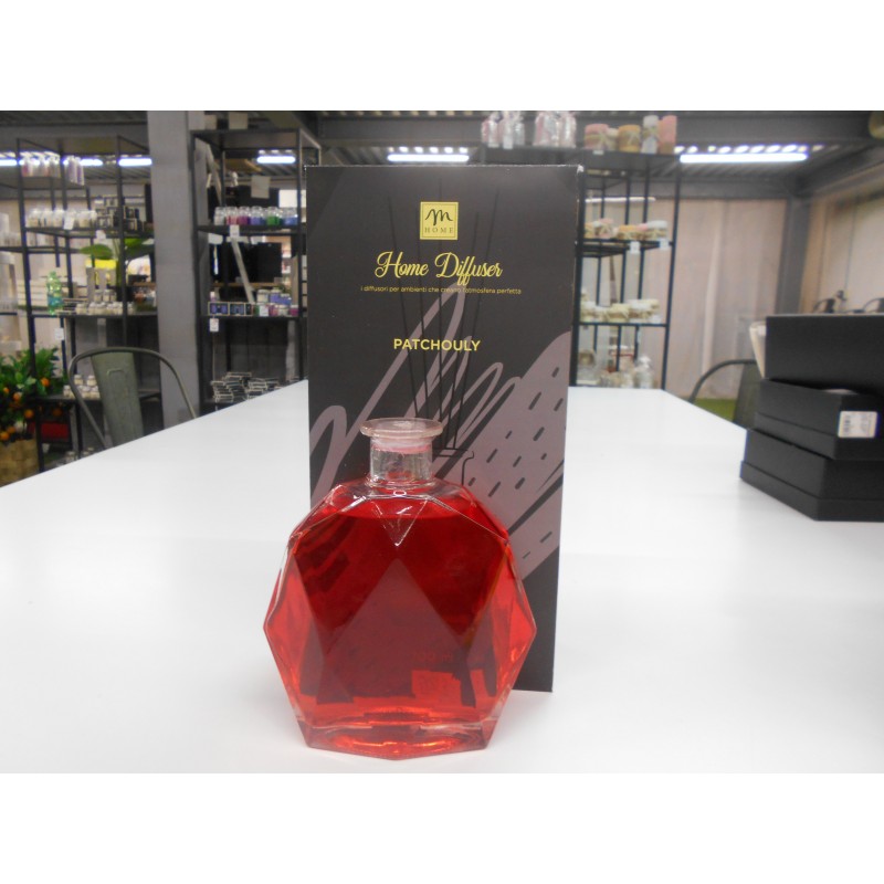 Mercury SRL 24622 diffuseur aromatique Flacon de parfum Verre Rouge, Transparent