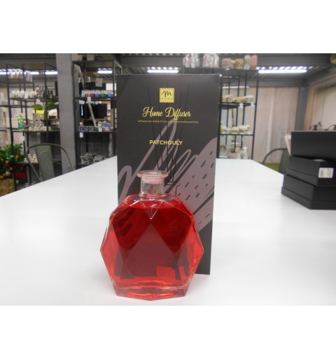 Mercury SRL 24622 diffuseur aromatique Flacon de parfum Verre Rouge, Transparent