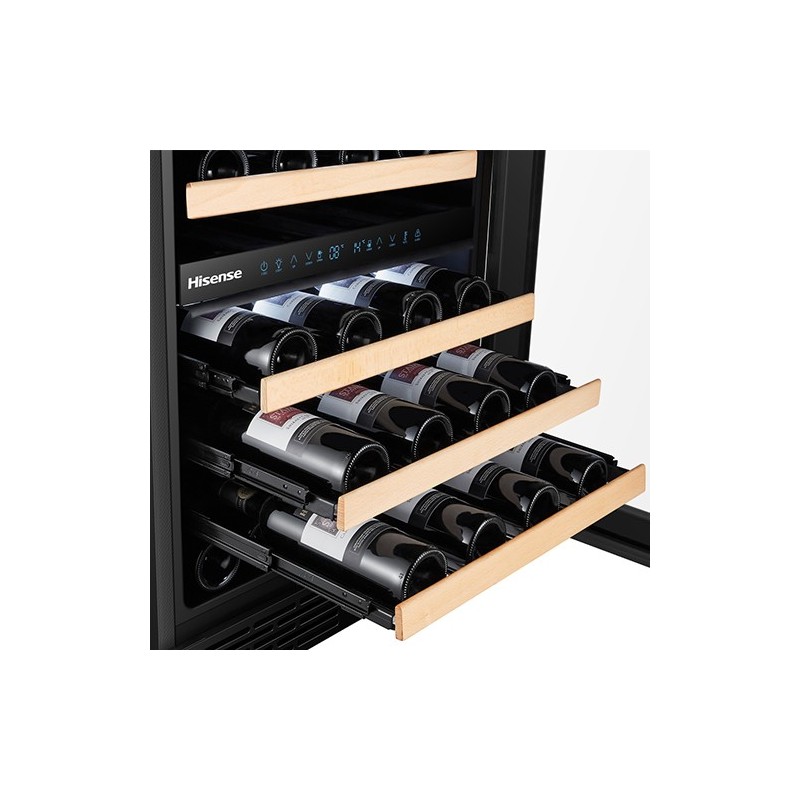 Hisense RW17W4NWLG0 wine cooler Compressor wine cooler Freestanding 32 bottle(s)