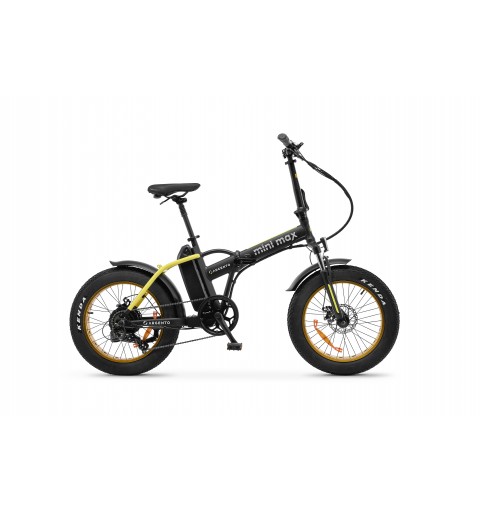 Argento e-Mobility MiniMax Negro, Amarillo Aluminio Talla única 50,8 cm (20") 26 kg Ión de litio