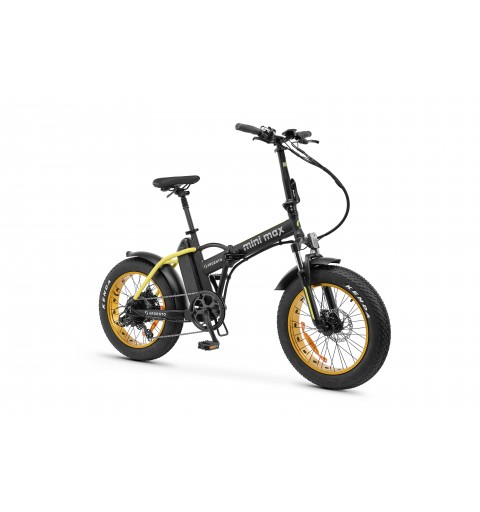 Argento e-Mobility MiniMax Negro, Amarillo Aluminio Talla única 50,8 cm (20") 26 kg Ión de litio