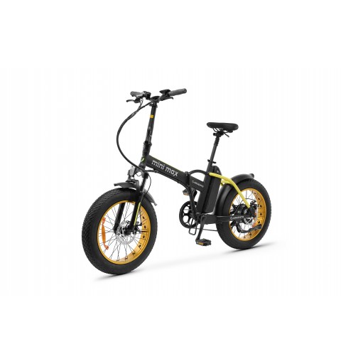 Argento e-Mobility MiniMax Negro, Amarillo Aluminio Talla única 50,8 cm (20") 26 kg Ión de litio