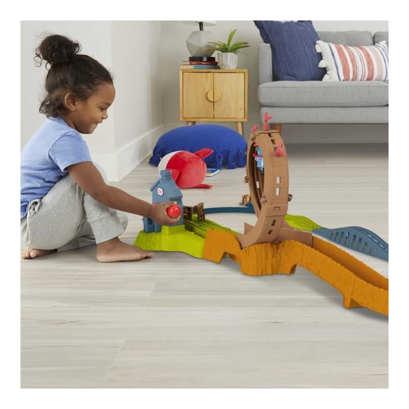 Fisher-Price Thomas & Friends Il Trenino Thomas Super Loop Lancia e Sfreccia