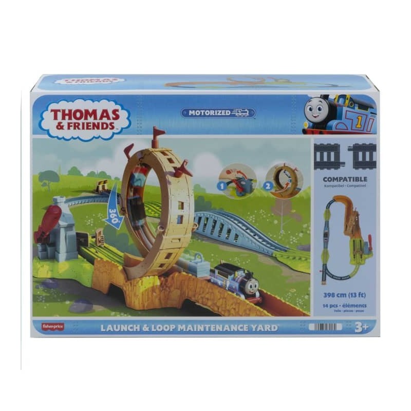 Fisher-Price Thomas & Friends Il Trenino Thomas Super Loop Lancia e Sfreccia