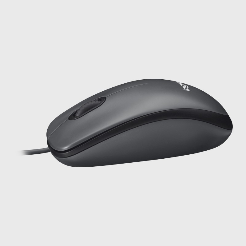 Logitech M100 ratón Ambidextro USB tipo A Óptico 1000 DPI