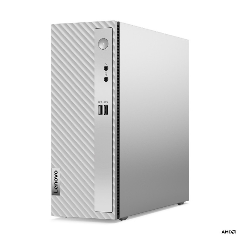 Lenovo IdeaCentre 3 07ACH7 5600H SFF AMD Ryzen™ 5 8 GB DDR4-SDRAM 512 GB SSD Windows 11 Home PC Gris