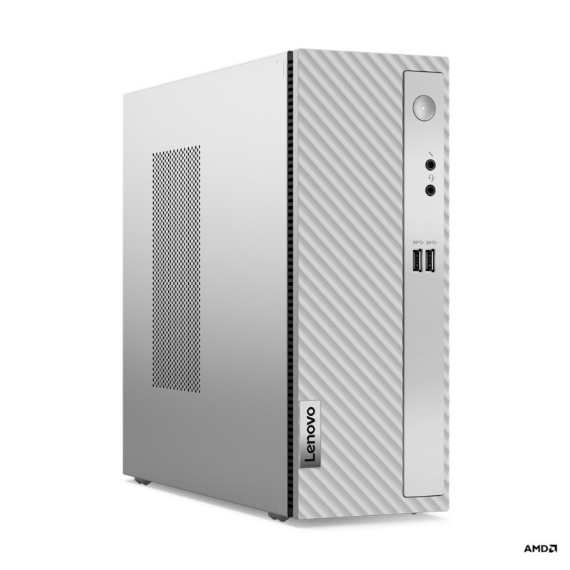 Lenovo IdeaCentre 3 07ACH7 5600H SFF AMD Ryzen™ 5 8 GB DDR4-SDRAM 512 GB SSD Windows 11 Home PC Gris