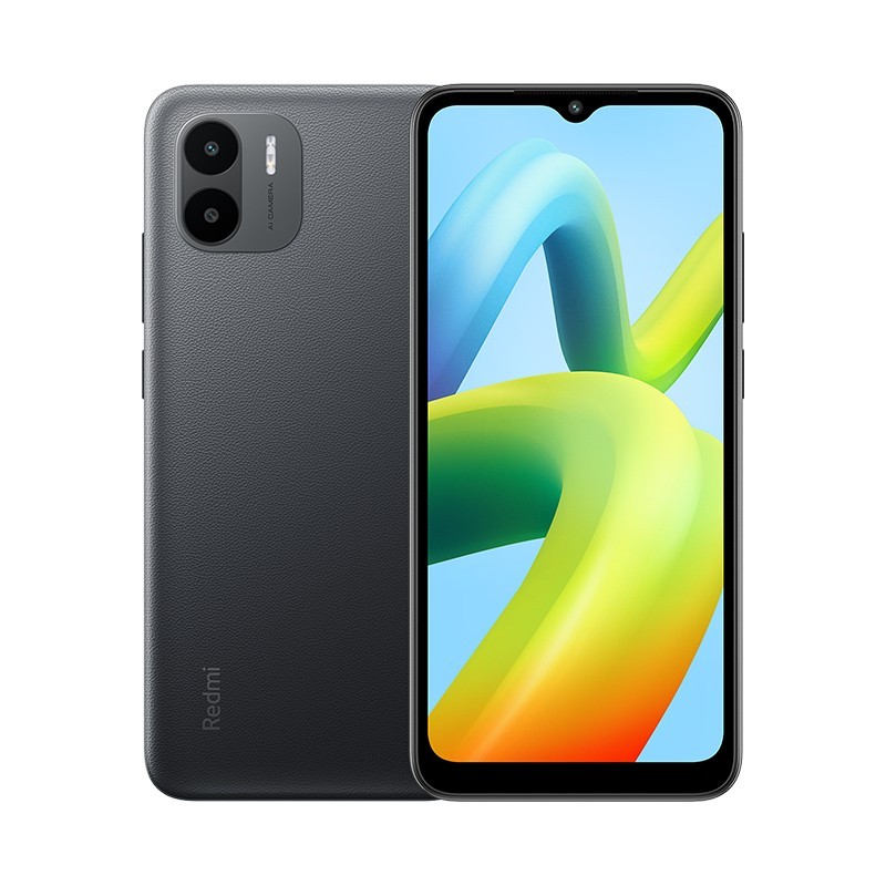 Xiaomi Redmi A1 16,6 cm (6.52") SIM doble Android 12 Go Edition 4G MicroUSB 2 GB 32 GB 5000 mAh Negro