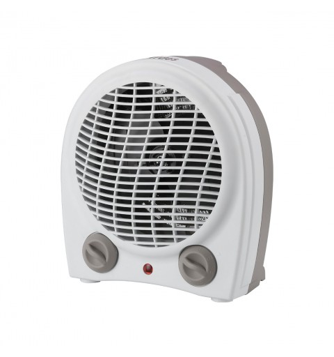 Ardes Tepo Mini Intérieure Gris, Blanc 2000 W Chauffage de ventilateur électrique