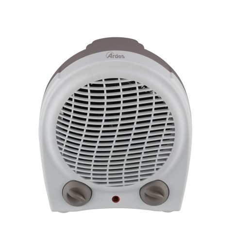 Ardes Tepo Mini Intérieure Gris, Blanc 2000 W Chauffage de ventilateur électrique