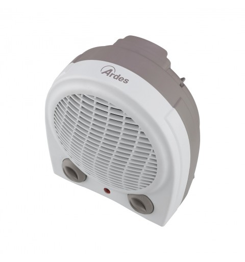 Ardes Tepo Mini Interno Grigio, Bianco 2000 W Riscaldatore ambiente elettrico con ventilatore