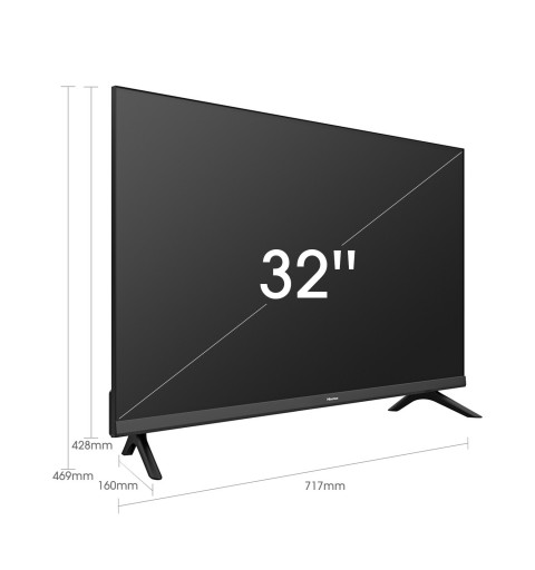 Hisense 32A4CG TV 80 cm (31.5") HD Smart TV Wi-Fi Nero