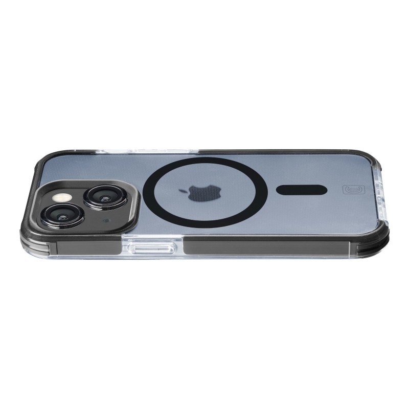 Cellularline Tetra Force Strong Guard Mag funda para teléfono móvil 15,5 cm (6.1") Negro, Transparente