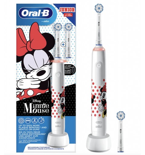 Braun Junior Minnie Mouse Bambino Nero, Rosso, Bianco