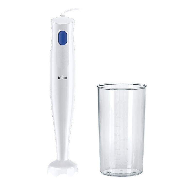 Braun MultiQuick 1 MQ 10.001P WH 0,6 L Frullatore ad immersione 450 W Blu, Bianco