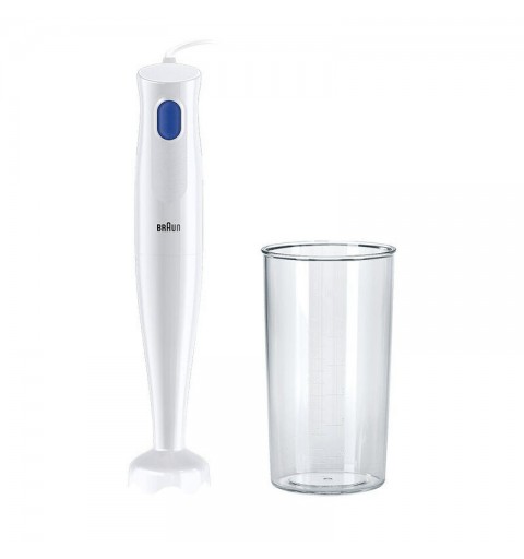 Braun MultiQuick 1 MQ 10.001P WH 0,6 L Frullatore ad immersione 450 W Blu, Bianco