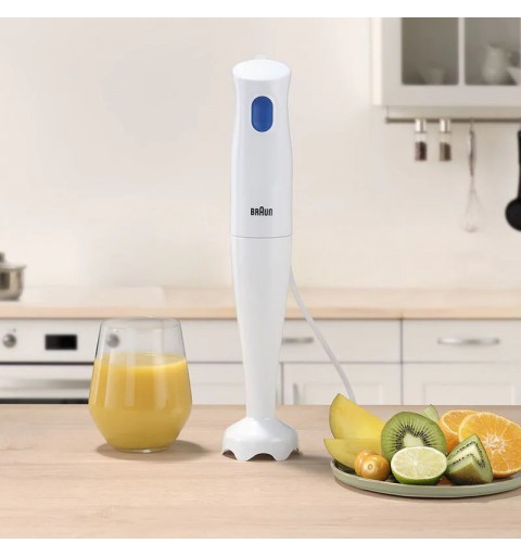 Braun MultiQuick 1 MQ 10.001P WH 0,6 L Frullatore ad immersione 450 W Blu, Bianco