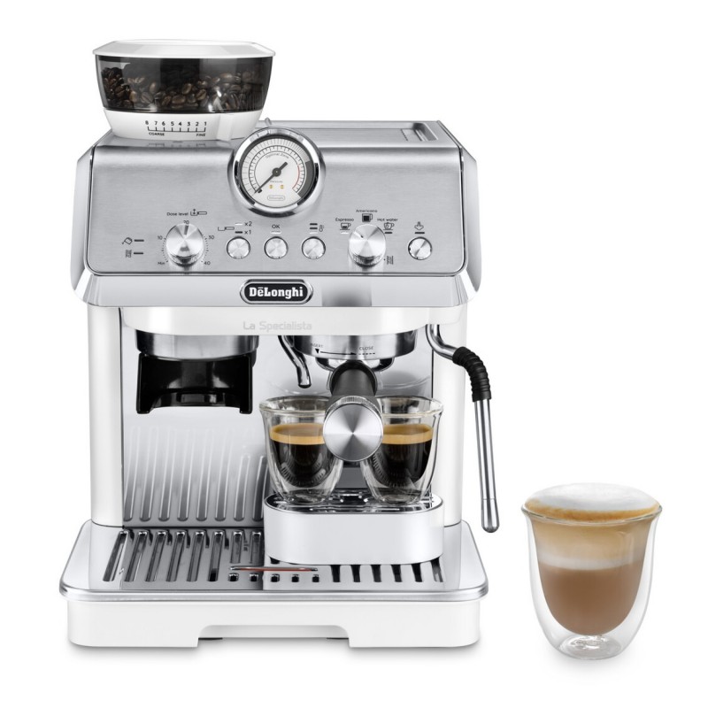 De’Longhi EC 9155.W cafetera eléctrica Totalmente automática Cafetera de vacío 1,5 L