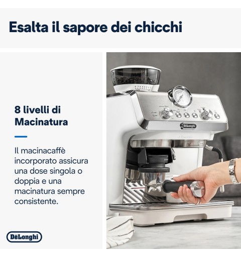 De’Longhi EC 9155.W cafetera eléctrica Totalmente automática Cafetera de vacío 1,5 L