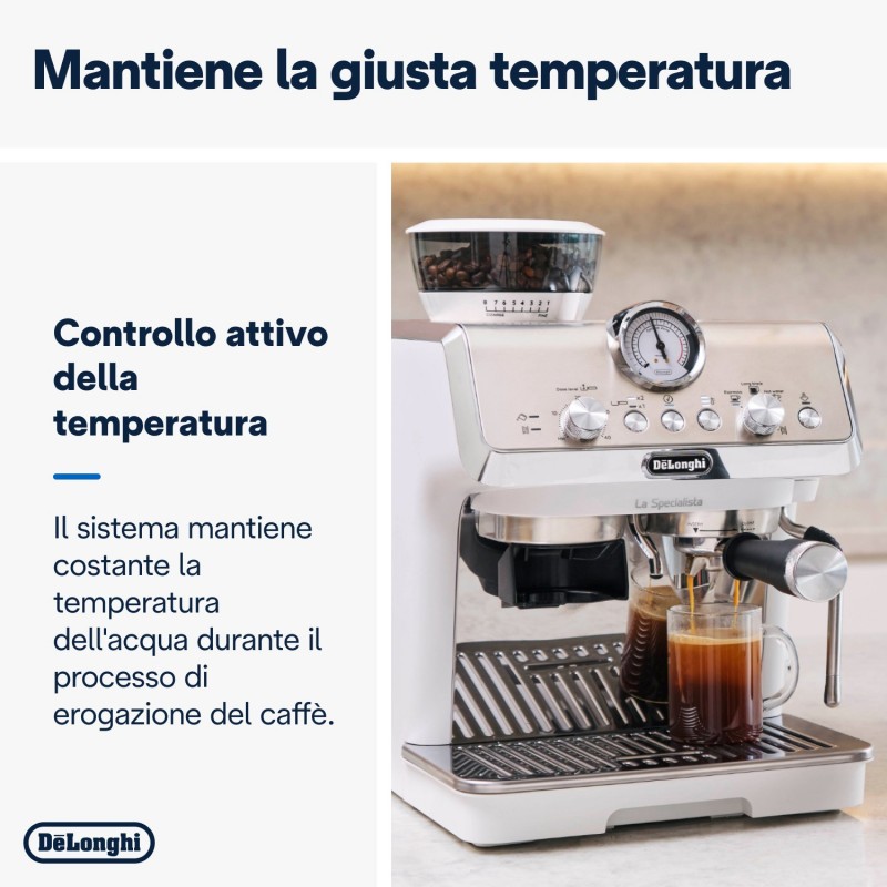 De’Longhi EC 9155.W cafetera eléctrica Totalmente automática Cafetera de vacío 1,5 L