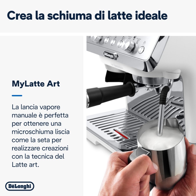 De’Longhi EC 9155.W machine à café Entièrement automatique Cafetière à piston 1,5 L