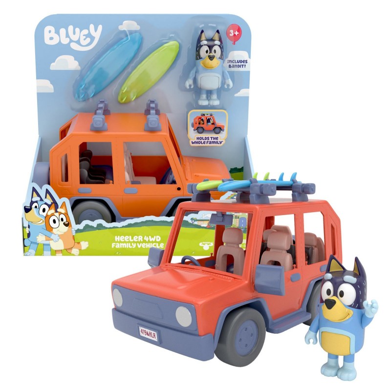 Giochi Preziosi Bluey Veicolo Jeep C 1 Pers.