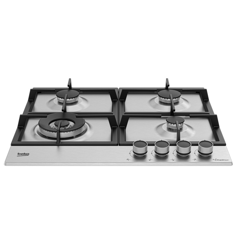 Beko HIAW64225SXE Edelstahl Integriert 58 cm Gaskochfeld 4 Zone(n)