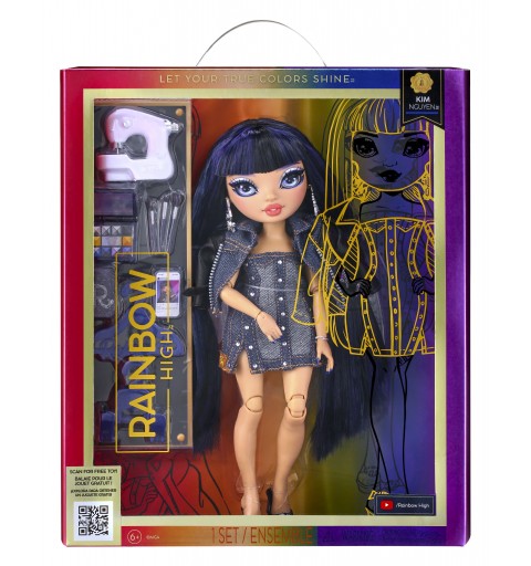 Rainbow High Blue Fashion Doll- Kim Nguyen