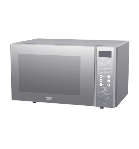 Beko MGF23330S Forno Microonde 23 Litri Digitale Grill 8 Funzioni Silver