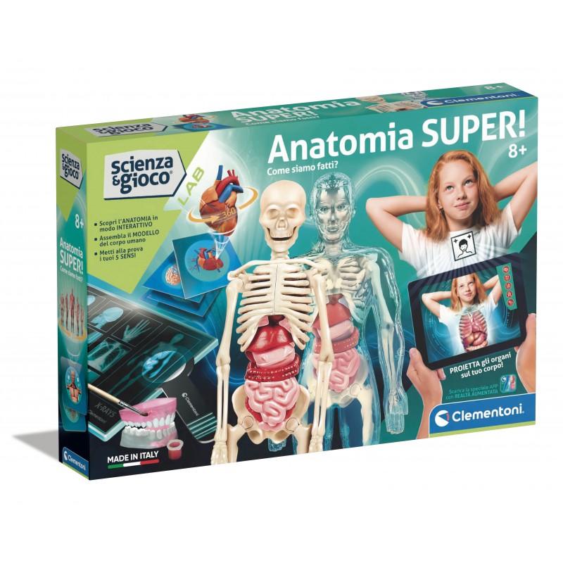 Clementoni Science & Jeu laboratoire 8005125192991 coffret de sciences pour enfant